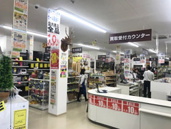 リサイクルショップ店内