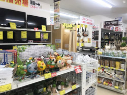 リサイクルショップ店内