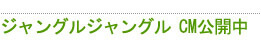 ジャングルジャングルCM公開中
