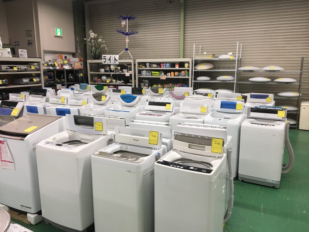 冷蔵庫・洗濯機・ベビー用品大量陳列中！！！ジャングルジャングル和歌山店