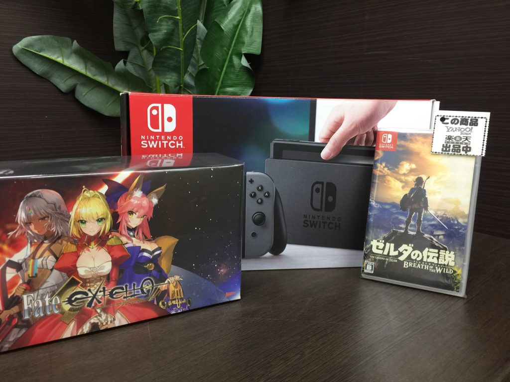 NINTENDO SWITCH＆ソフト来ました！！