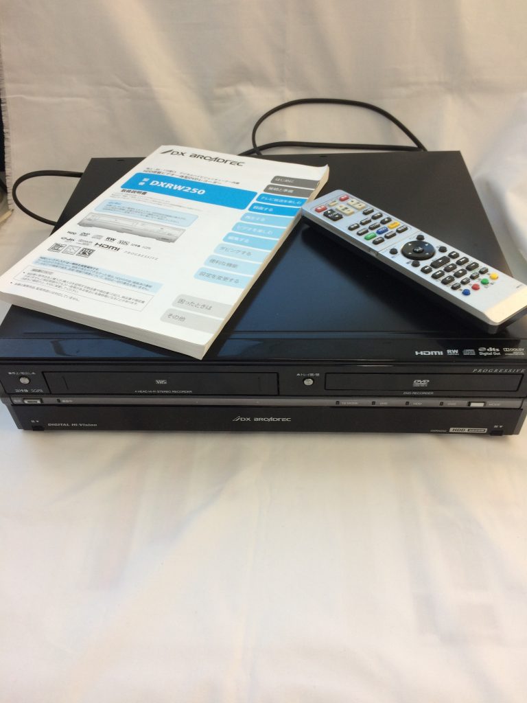 VHS/HDD DVDレコーダー 古くても動作すれば買取OK♫  ジャングルジャングル堺初芝店