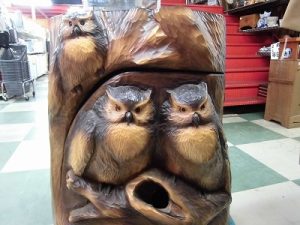 開運の使い フクロウの特別な置物 貝塚店に入荷しました。