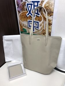 ラコステ トートバッグ かほく市の方よりお譲り頂きました。