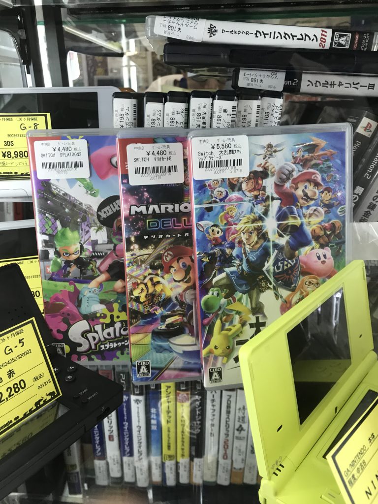 堺市でゲームソフトの買取といえばジャングルジャングルサカイ石津店