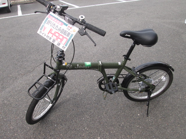 すぐ乗れる折りたたみ自転車 堺市で自転車買うならジャングルジャングル堺初芝店