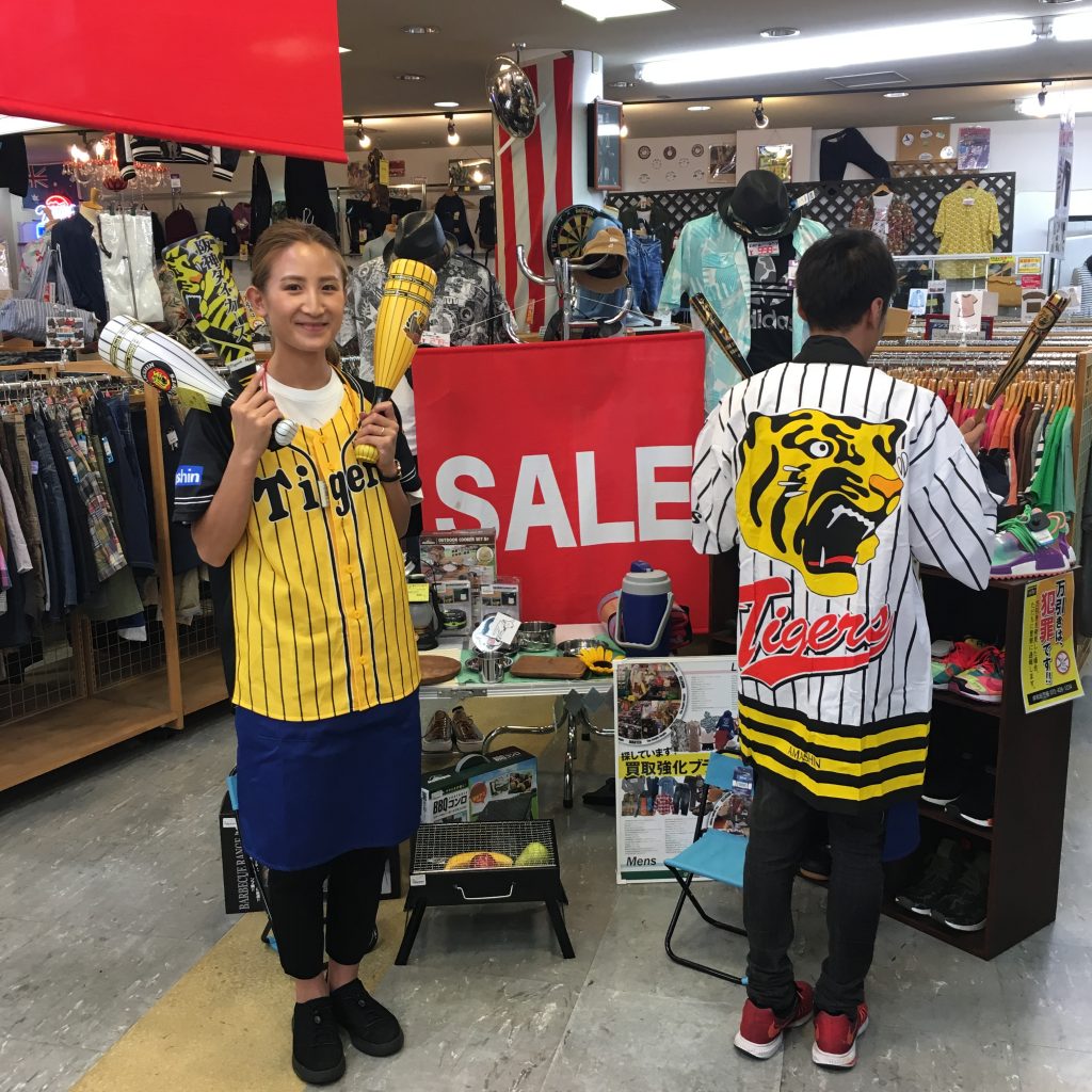 夏物衣料品セール第三弾！！甲子園ばりに熱いぜ岸和田店！！夏物家電、扇風機など売るならリサイクルショップジャングル・ジャングル岸和田店