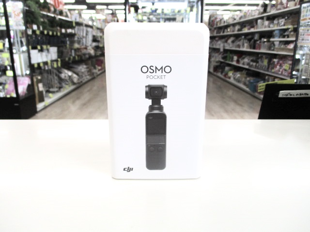 手軽に本格的な画像が撮れる【DIJ OSMO POCKET】入荷しました。