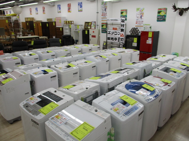 洗濯機の買い替えをご検討なら是非一度ジャングルジャングル岸和田和泉インター店へ