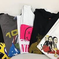 バンドTシャツ大量入荷♪衣類を売るのも買うのもジャングルジャングル和歌山店で