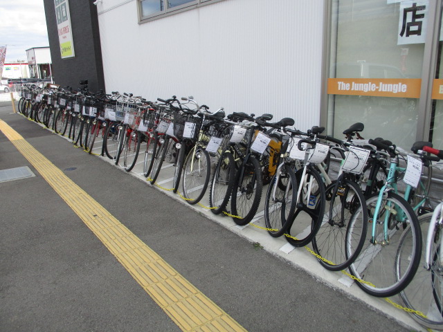 お買い得商品多数♪リユース自転車の購入ならジャングルジャングル岸和田和泉インター店