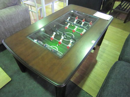 リサイクル　ローテーブル　テーブルサッカー