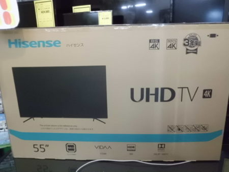 4Kテレビを入荷致しました　【サカイ石津店】