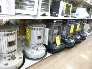 大型ストーブやブルーヒーター大量入荷！！岸和田和泉インター店