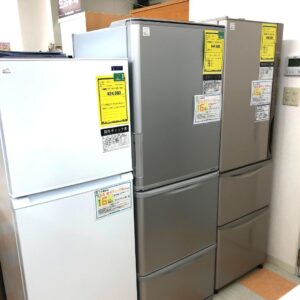 冷蔵庫・洗濯機大量入荷！買取もおこなっています！★【石川金沢店】