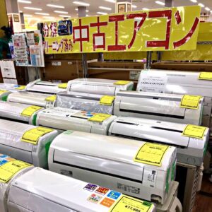 気温も上昇、花粉も！エアコン買うなら今！【イズミヤ広陵店】