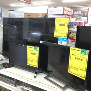 液晶テレビ続々入荷中！【石川金沢店】