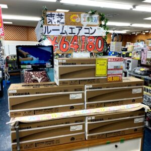 ジャングル全店!新品エアコン、激安販売中!!