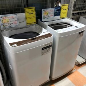 洗濯機大量入荷しました！【石川金沢店】