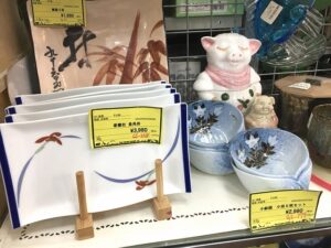 ブランド食器・レトロ食器入荷 石津店