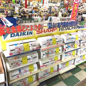 エアコン大量陳列中!暑くなる前に、お早めにご購入を!!♪【貝塚店】