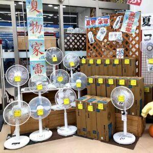 ただいま!夏物家電の新品・中古 扇風機多数販売中!!【和歌山店】
