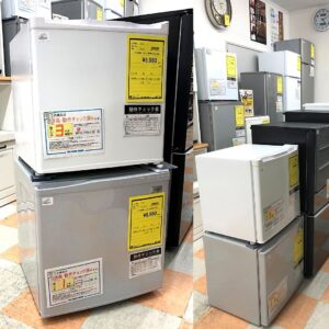 1ドア冷蔵庫･冷凍庫入荷しました♪！【石川金沢店】