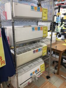 中古エアコン、ウインドエアコン入荷しました♪【石川金沢店】