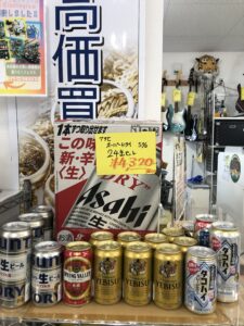 缶ビール、焼酎買取ました♪【石川金沢店】