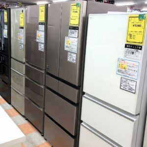 冷蔵庫続々入荷中です!【石川金沢店】