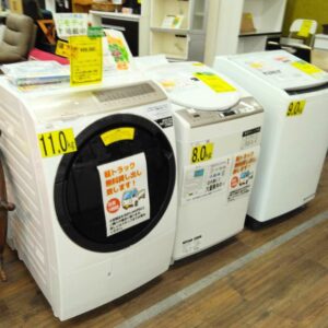 冷蔵庫、洗濯機　大量陳列中！【イズミヤ広陵店】