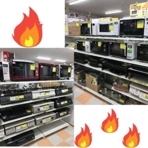 電子レンジ、ガステーブル販売中！！【石川金沢店】